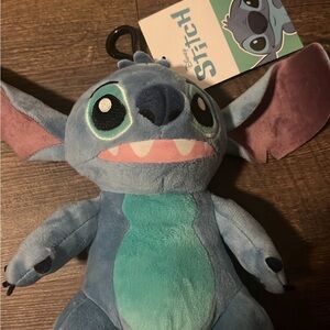 NWT Stitch Key Chain zipper pouch on back